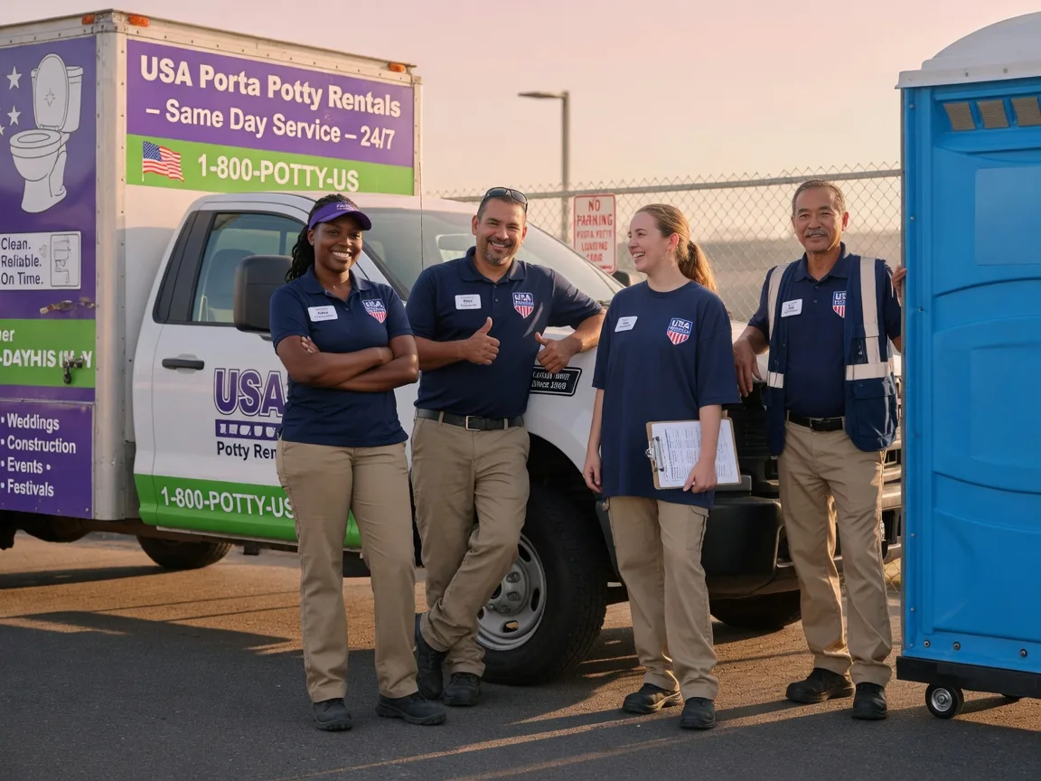 Porta Potty Rental company in Hollansburg, OH